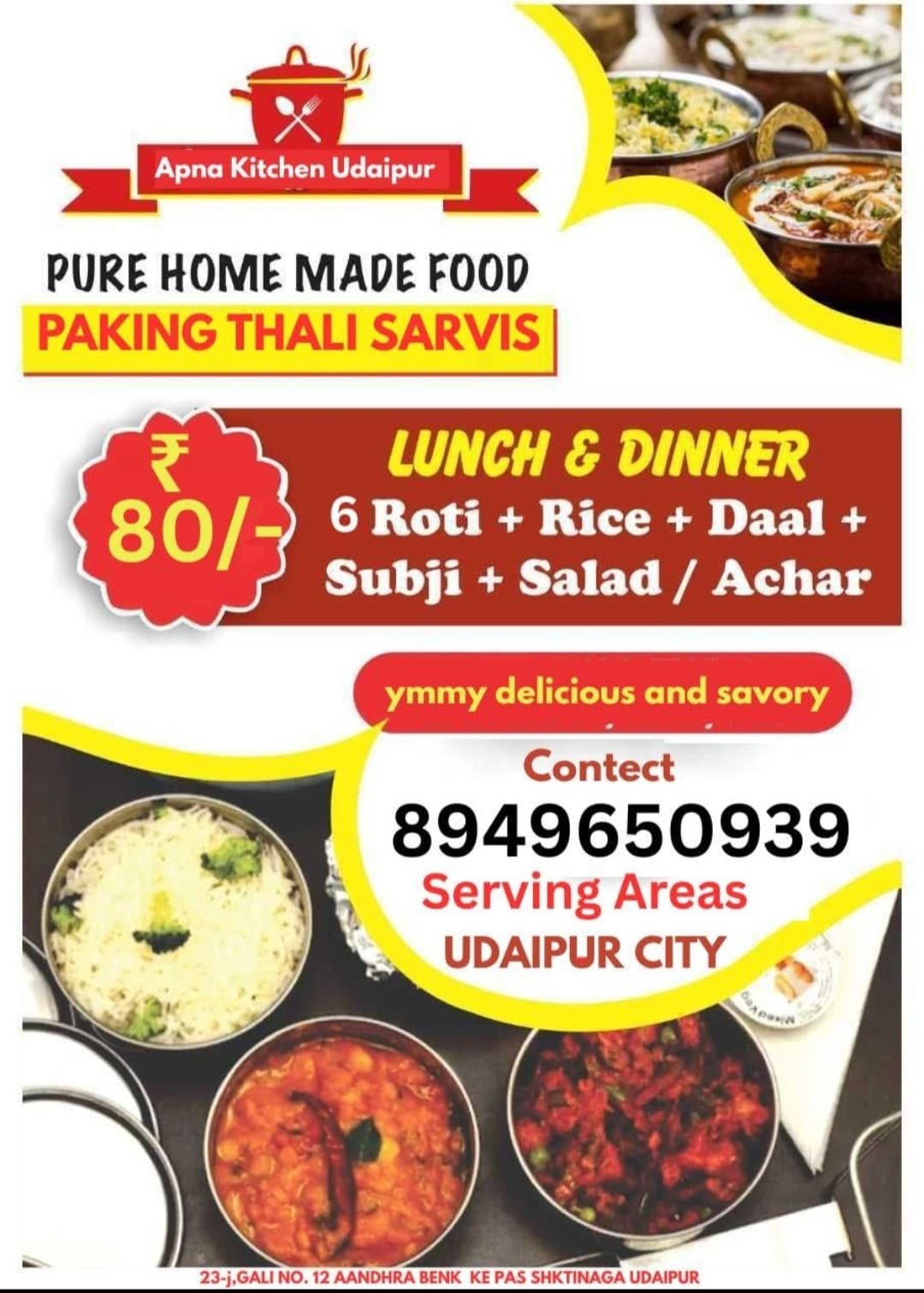 Apna kitchen udaipur 